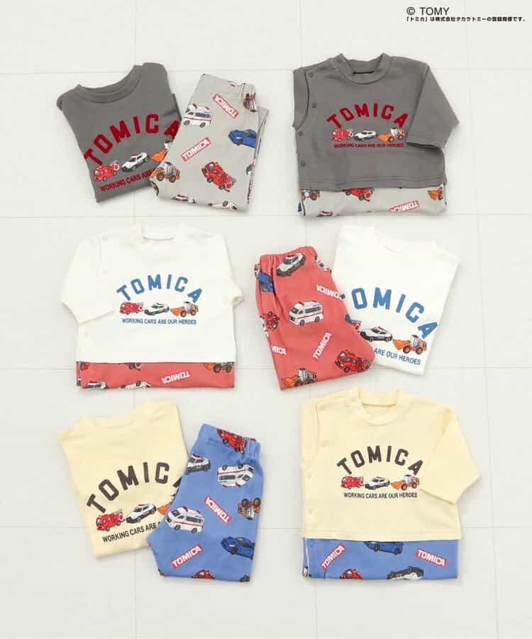日本童裝 BREEZE x TOMICA 連衣 60-80cm 男童款 初生嬰兒 春季 Jumpsuit
