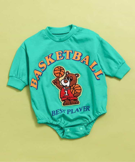 日本童裝 BREEZE 貼布圖案連衣 70-80cm 男童款/女童款 初生嬰兒 春季 Jumpsuit