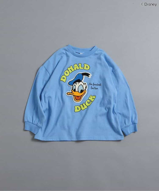 日本童裝 BREEZE x Disney 貼布圖案上衣 80-140cm 男童款/女童款 春季 TOPS
