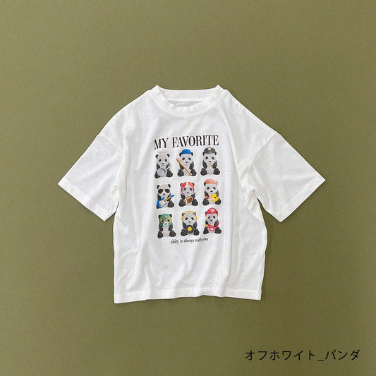 日本童裝 Branshes 【aBity select.】印花短袖上衣 90-130cm 男童款/女童款 夏季 TOPS