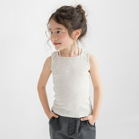 日本童裝 Branshes 百搭單品背心 80-150cm 女童款 夏季 TOPS
