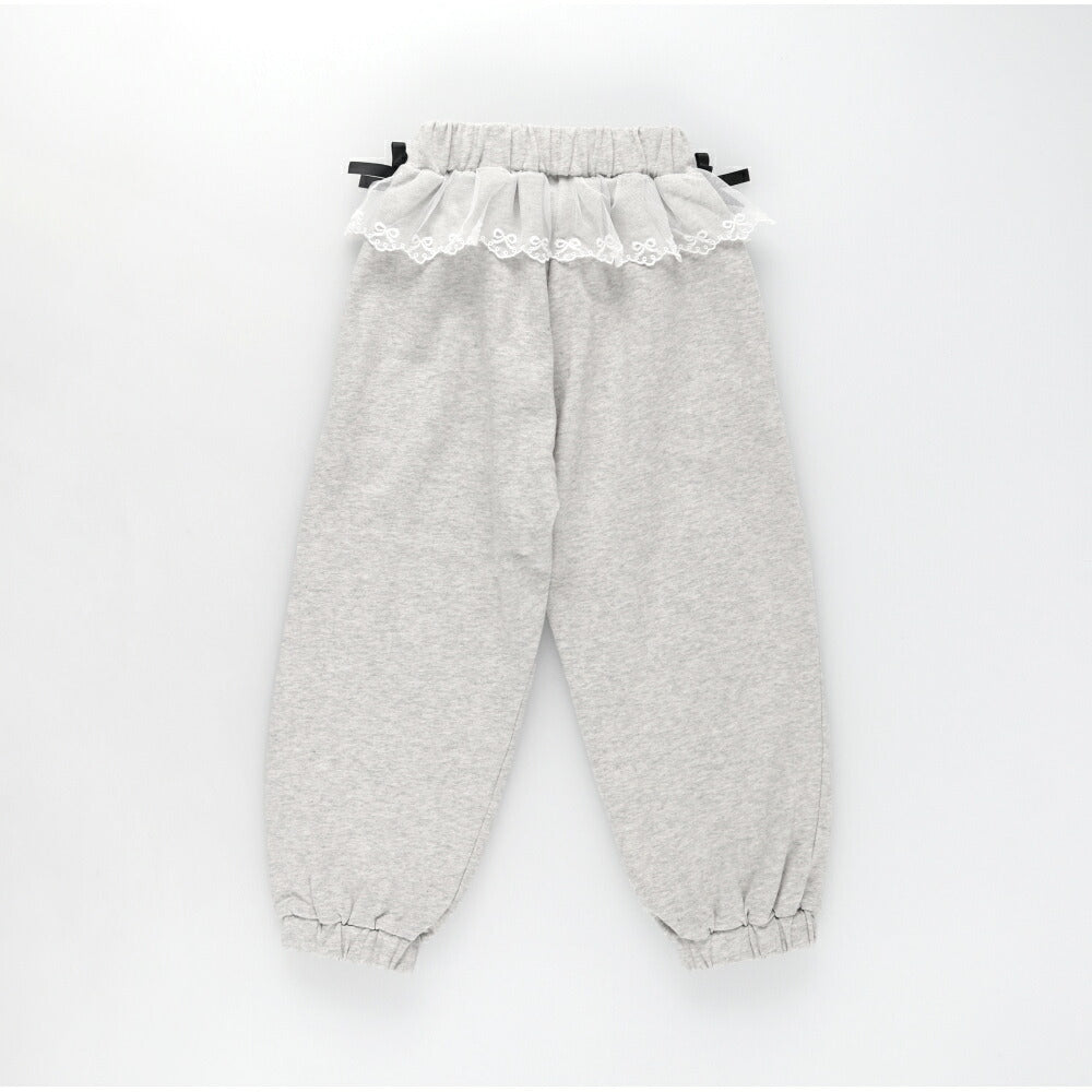 日本童裝 Branshes 蕾絲腰帶運動褲 80-150cm 女童款 夏季 PANTS