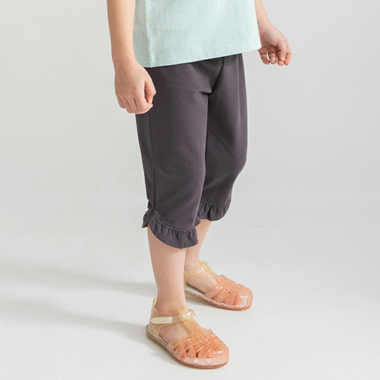 日本童裝 Branshes 荷葉邊七分褲 80-130cm 女童款 夏季 PANTS