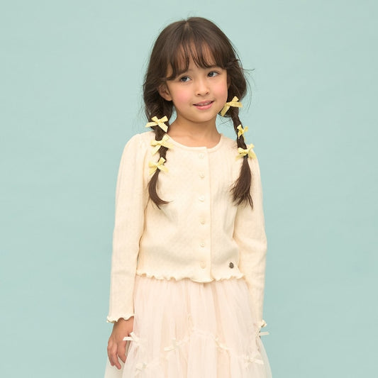 日本童裝 Ly# mine 防UV【可調節溫度】圖案網眼外套 100-150cm 女童款 夏季 OUTERWEAR