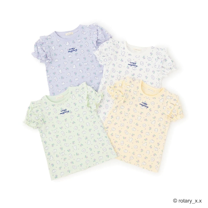 Japanese children's clothing Ly# mine tank top and shorts set 100-150cm girls summer TOPS PANTS