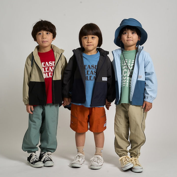 日本童裝 b・R# 防水系列 防污系列 防UV 耐用 運動工裝短褲 100-150cm 男童款 夏季 PANTS