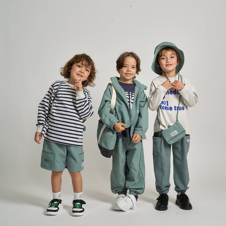日本童裝 b・R# 防水系列 防污系列 防UV 耐用 運動外套 100-150cm 男童款 夏季 OUTERWEAR