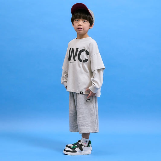 日本童裝 b・R# 防污系列 吸水速乾【不易變形】假兩件上衣 110-150cm 男童款 夏季 TOPS