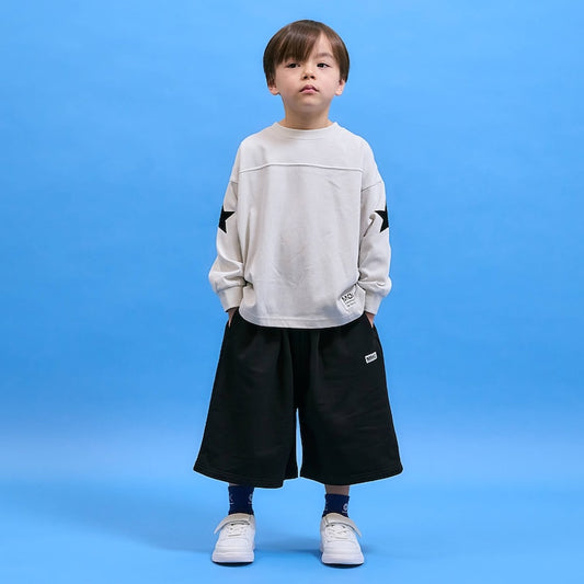 日本童裝 b・R# 防污系列 吸水速乾【不易變形】背面印花上衣 110-150cm 男童款 夏季 TOPS