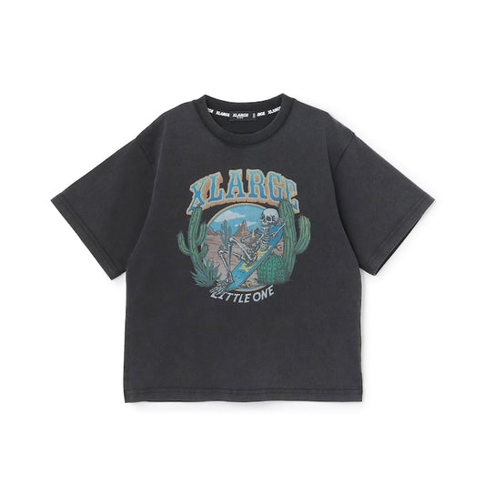 日本童裝 XLARGE KIDS 骷髏滑板復古風上衣 90-140cm 男童款 夏季 TOPS