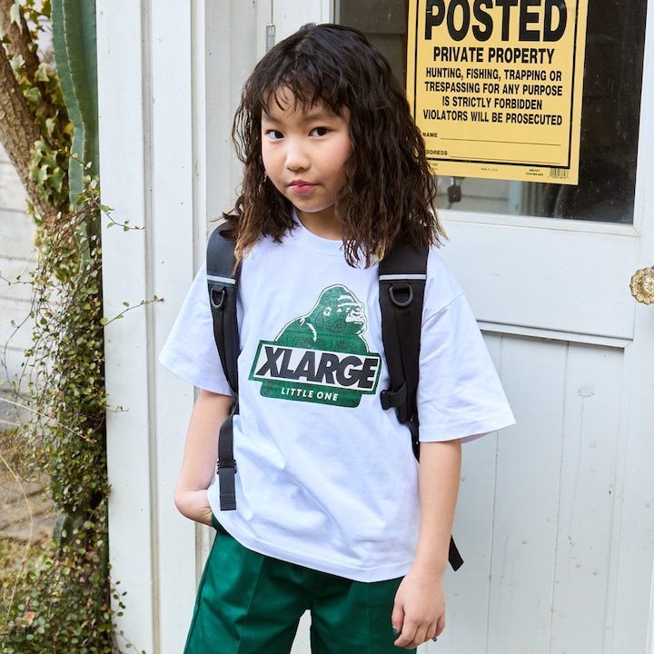 日本童裝 XLARGE KIDS 防UV 接觸冷感 印花短袖上衣 80-140cm 男童款 夏季 TOPS