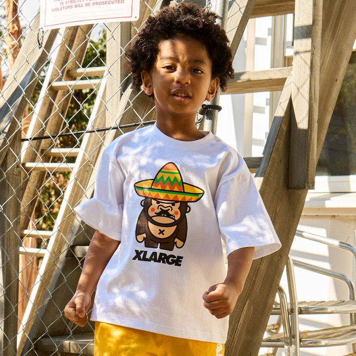 日本童裝 XLARGE KIDS 墨西哥猩猩短袖上衣 80-140cm 男童款 夏季 TOPS