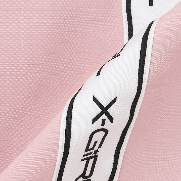日本童裝 X-girl Stages 防水系列 肩部印花外套 90-140cm 女童款 夏季 OUTERWEAR