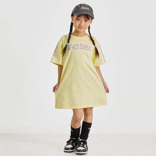 日本童裝 X-girl Stages 亮片刺繡連身裙 90-140cm 女童款 夏季 DRESSES