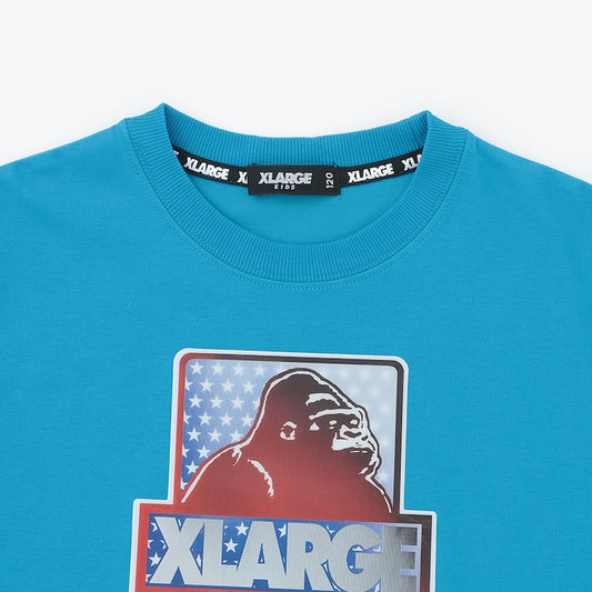 日本童裝 XLARGE KIDS 防UV 接觸冷感 漸變印花上衣 80-140cm 男童款 夏季 TOPS