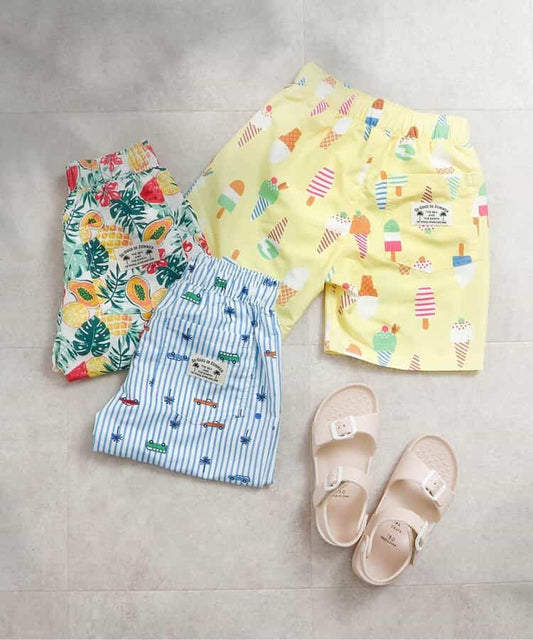 日本童裝 apres les cours 泳褲 80-130cm 男童款 夏季 夏日玩水泳衣特輯