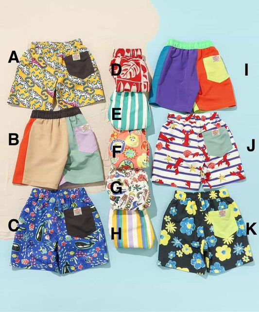 日本童裝 BREEZE 沙灘褲 80-150cm 男童款 夏季 夏日玩水泳衣特輯