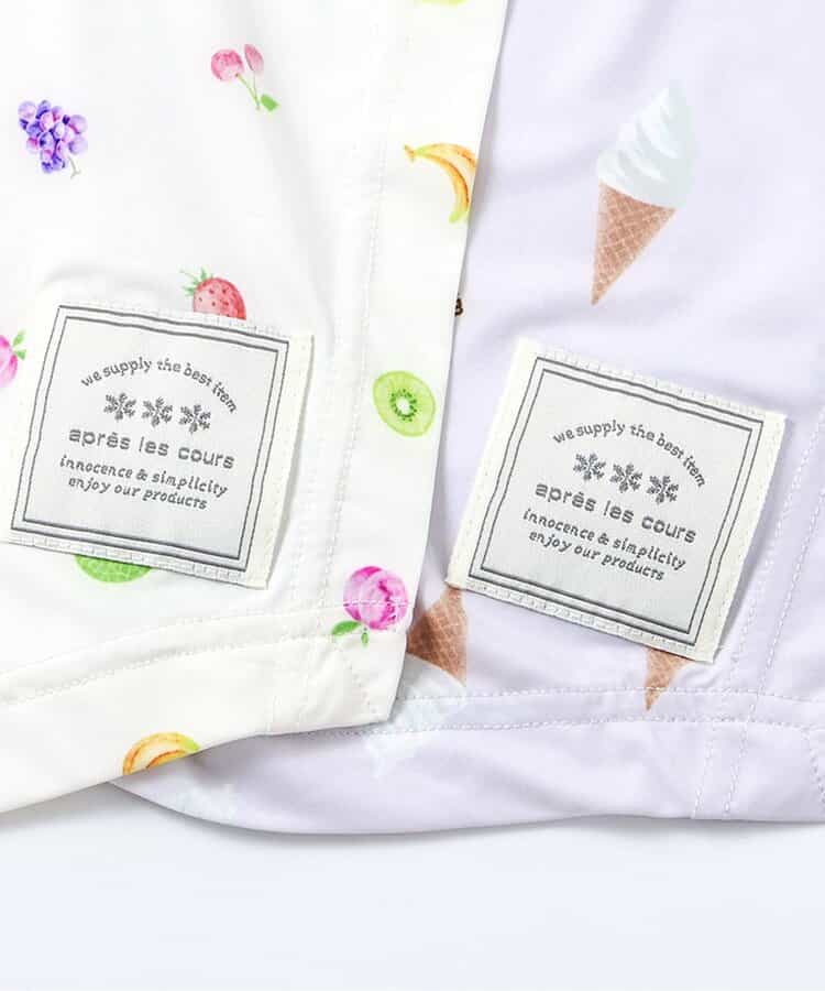 日本童裝 apres les cours 防UV 接觸冷感 連帽披肩 F 女童款 夏季 OUTERWEAR