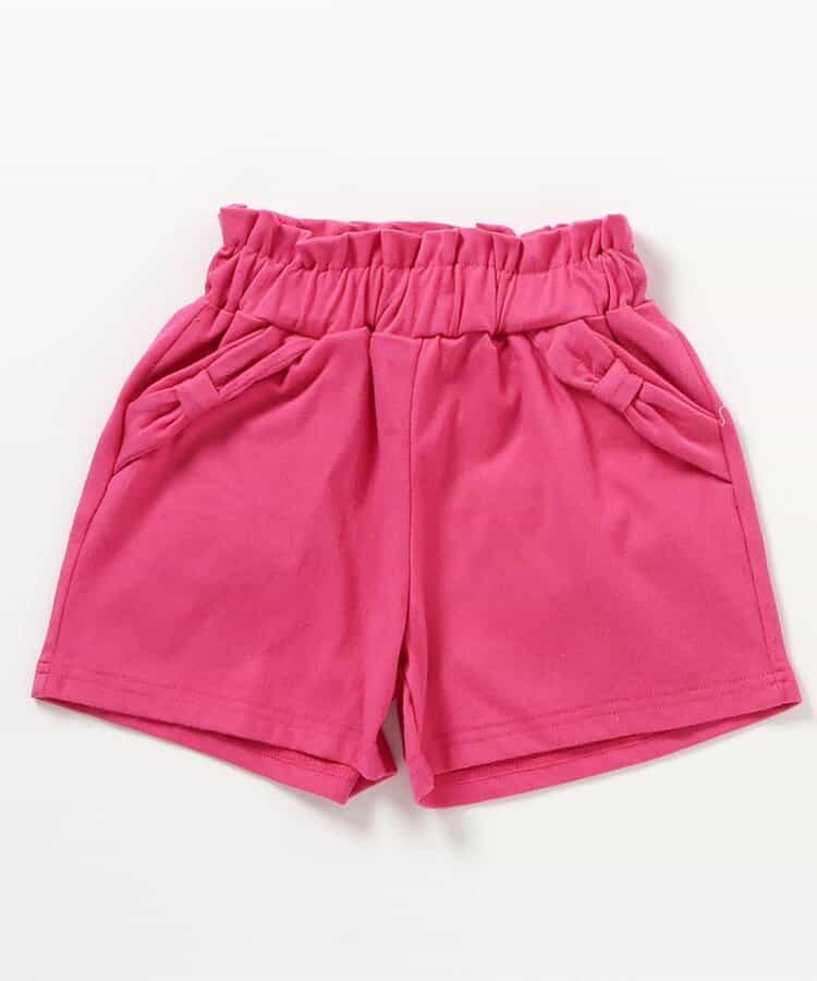 日本童裝 apres les cours 接觸冷感 絲帶口袋短褲 80-140cm 女童款 夏季 PANTS