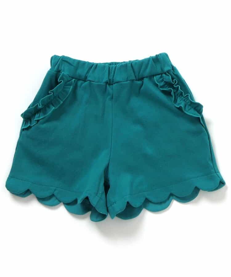 日本童裝 apres les cours 接觸冷感 荷葉邊短褲 80-140cm 女童款 夏季 PANTS