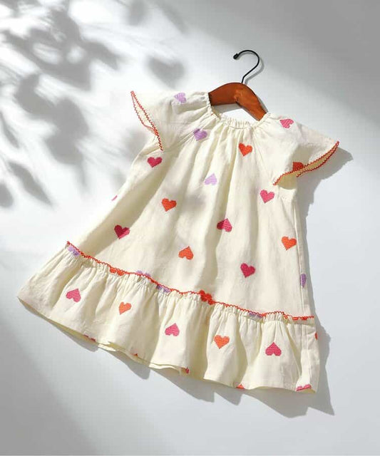 日本童裝 apres les cours 刺繡連身裙 80-140cm 女童款 夏季 DRESSES