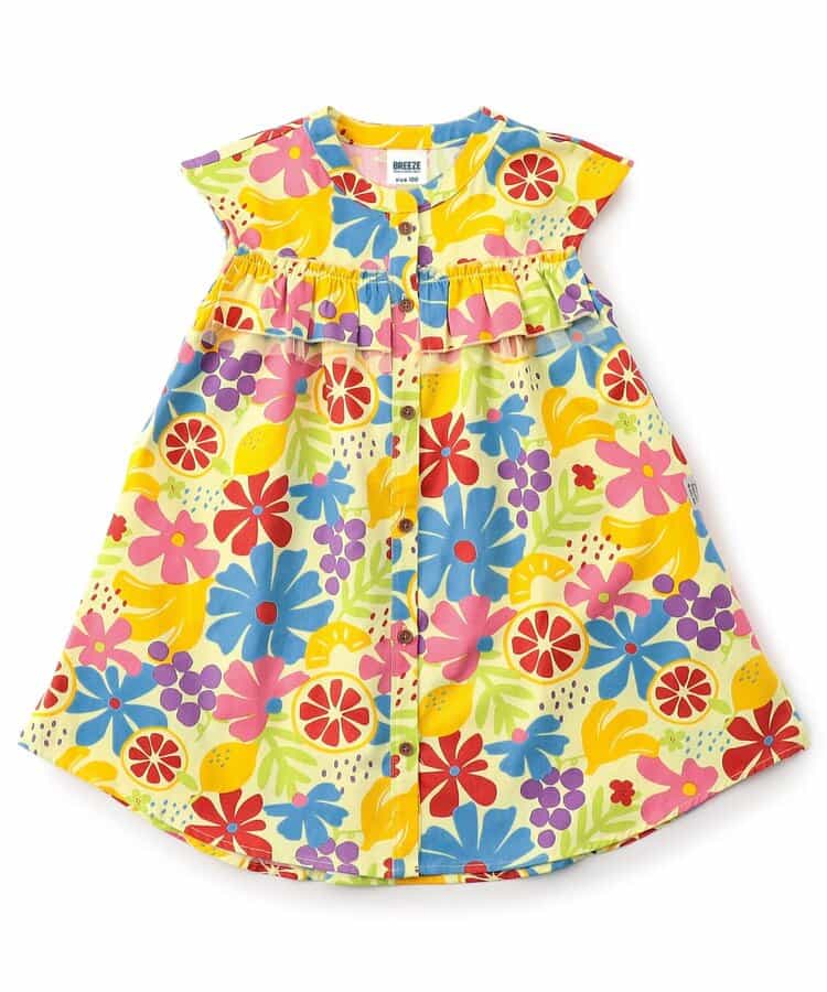 日本童裝 BREEZE 無袖連身裙 80-140cm 女童款 夏季 DRESSES