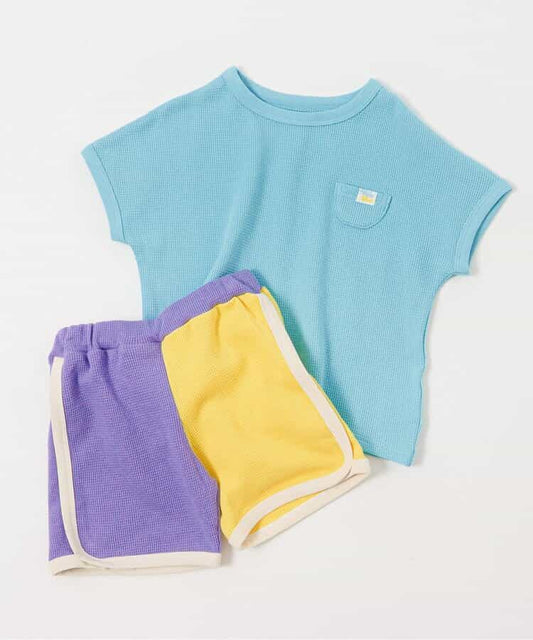 日本童裝 BREEZE 華夫格睡衣 80-150cm 女童款 夏季 睡衣系列
