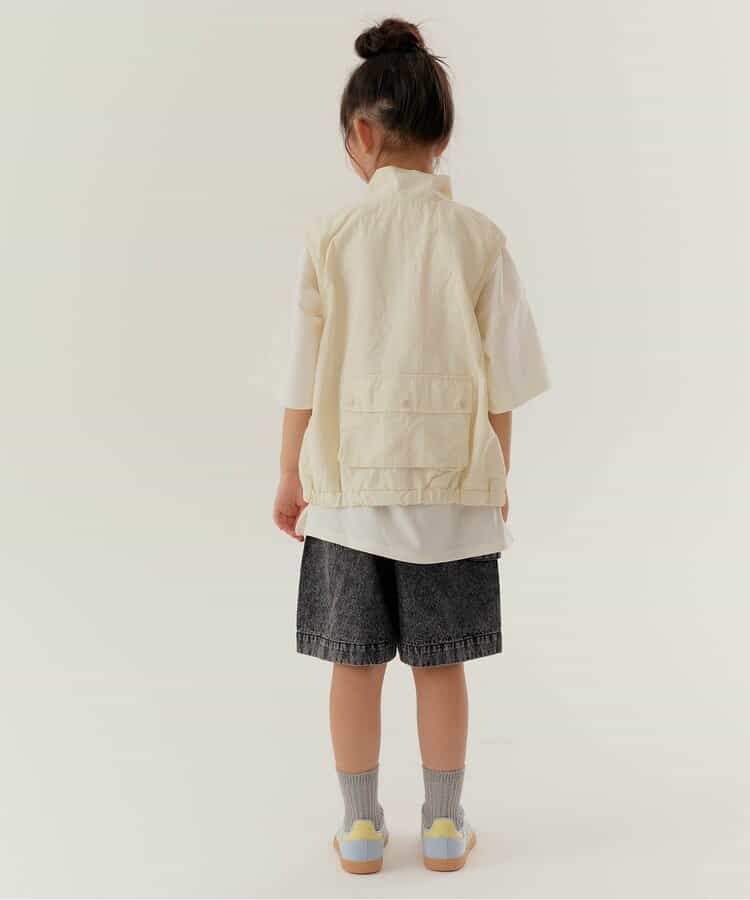 日本童裝 BREEZE 後口袋工裝背心外套 90-160cm 男童款/女童款 夏季 OUTERWEAR