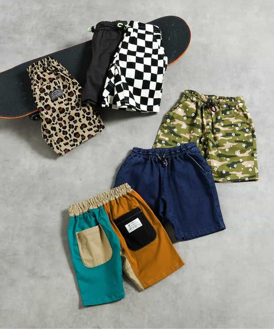 日本童裝 BREEZE 腰部繫帶短褲 90-150cm 男童款 夏季 PANTS