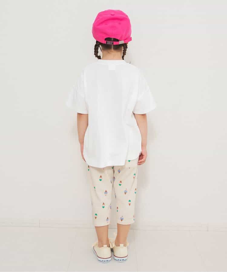 日本童裝 BREEZE 全印花七分長褲 70-130cm 男童款/女童款 初生嬰兒 夏季 PANTS