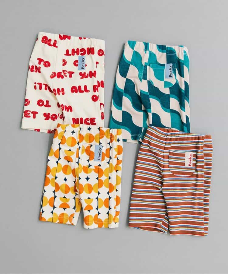 日本童裝 BREEZE 印花緊身彈力短褲 80-130cm 男童款/女童款 夏季 PANTS