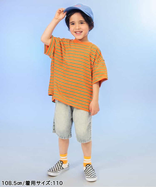 日本童裝 BREEZE 接觸冷感 牛仔短褲 90-150cm 男童款 夏季 PANTS