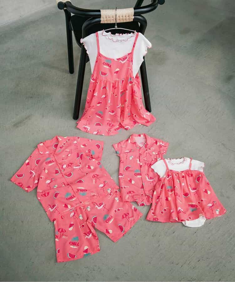 日本童裝 BREEZE Aloha度假風連衣 70-80cm 男童款/女童款 初生嬰兒 夏季 Jumpsuit