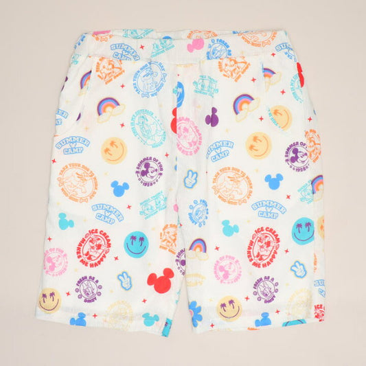 日本童裝 BDL x Disney 親子裝 度假風短褲 S-XL 大人款 男童款/女童款 夏季 PANTS