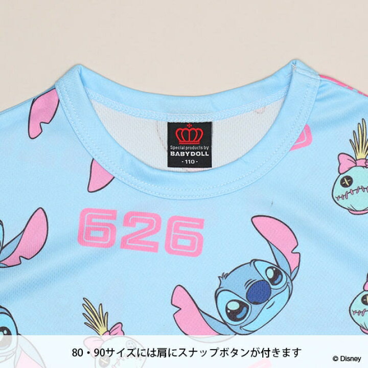 日本童裝 BDL x Disney 速乾系列 印花上衣 80-130cm 男童款/女童款 夏季 TOPS