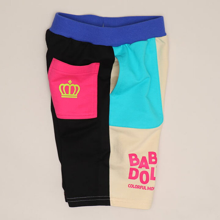 日本童裝 BDL 炫彩拼色短褲 80-140cm 男童款 夏季 PANTS