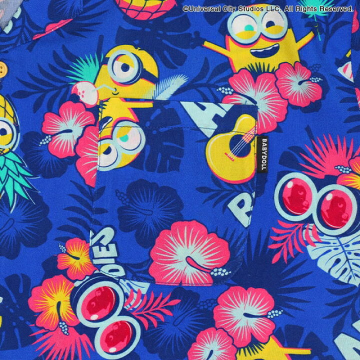 日本童裝 BDL x minions 親子裝 襯衫 S-XL 大人款 男童款/女童款 夏季 TOPS