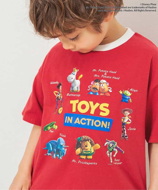 日本童裝 BREEZEx Disney ToyStory印花上衣 80-140cm 男童款/女童款 夏季 TOPS