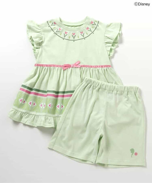 日本童裝 apres les cours x Disney Frozen 睡衣 80-130cm 女童款 夏季 睡衣系列