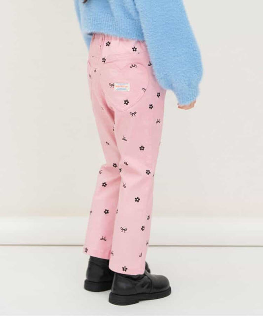 日本童裝 BREEZE 彈力喇叭褲 80-140cm 女童款 秋季 PANTS