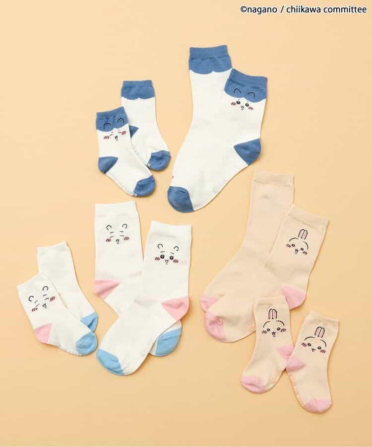 日本直送 apres les cours x Chiikawa 襪一對 22-24cm 襪系列