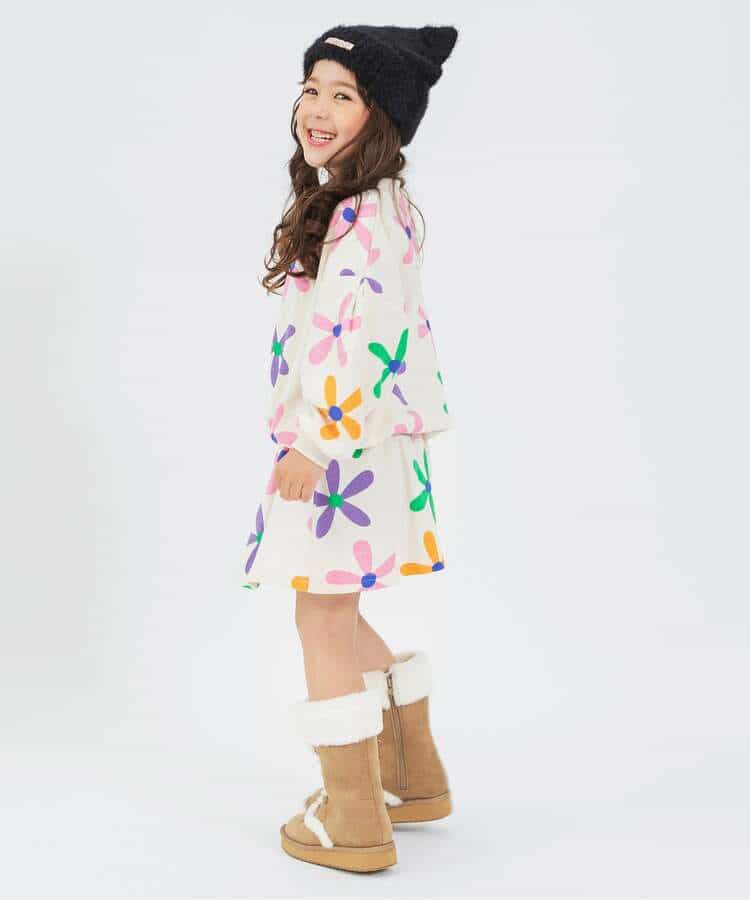 日本童裝 BREEZE 衛衣短裙 80-140cm 女童款 冬季 SKIRTS
