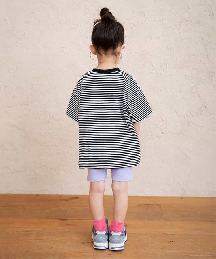 Japanese children's clothing BREEZE printed short-sleeved top 80-140cm girls summer TOPS