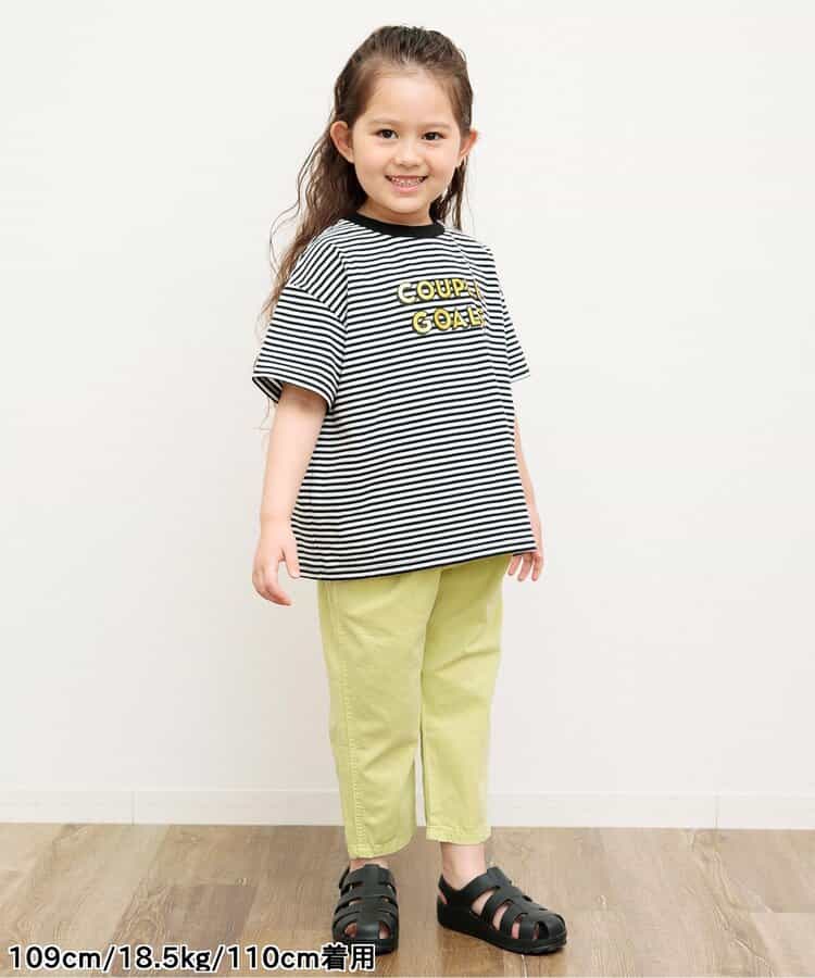 Japanese children's clothing BREEZE printed short-sleeved top 80-140cm girls summer TOPS
