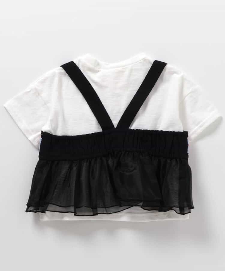 Japanese children's clothing BREEZE crochet two-piece suit 80-140cm girls summer TOPS