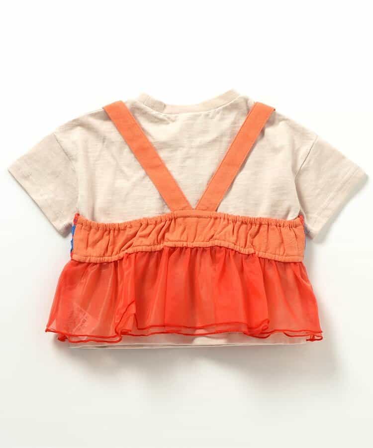 Japanese children's clothing BREEZE crochet two-piece suit 80-140cm girls summer TOPS