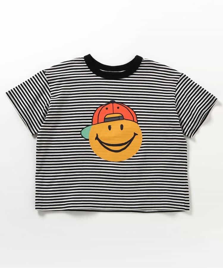 Japanese children's clothing BREEZE printed short-sleeved top 80-150cm boys' summer TOPS
