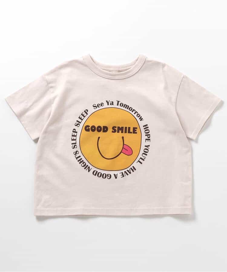 Japanese children's clothing BREEZE printed short-sleeved top 80-150cm boys' summer TOPS