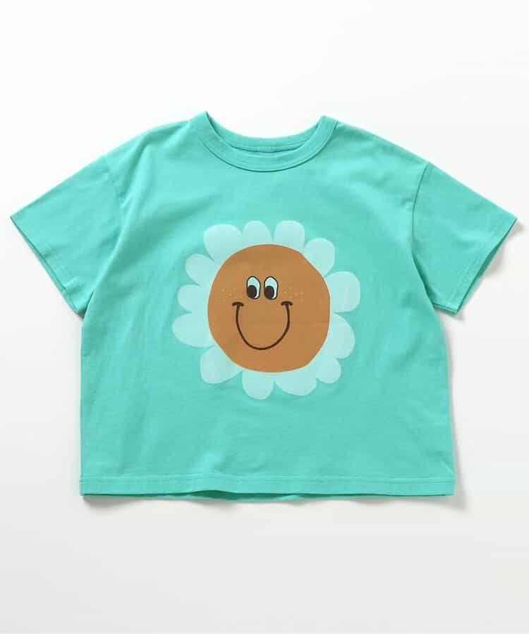 Japanese children's clothing BREEZE printed short-sleeved top 80-150cm boys' summer TOPS