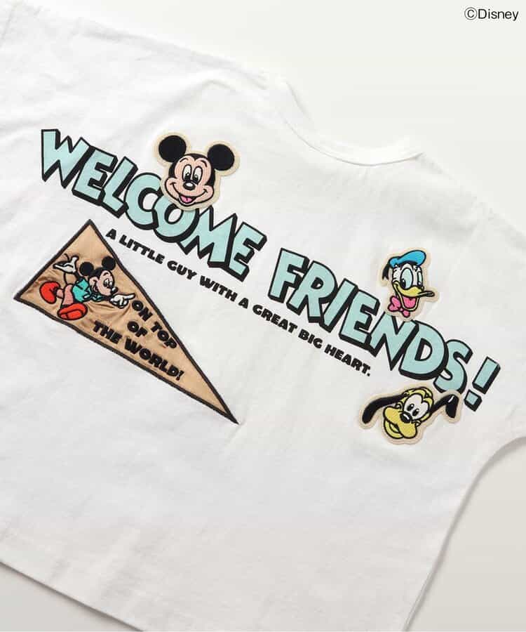 Japanese children's clothing BREEZE x Disney printed top 80-140cm boys' summer TOPS